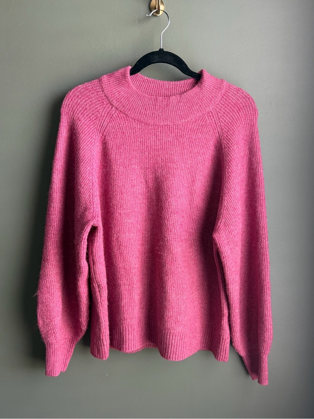 GAP Pink Mockneck Women's Sweater